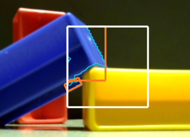Detecting two blobs
