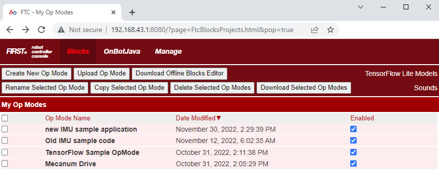 Blocks Management