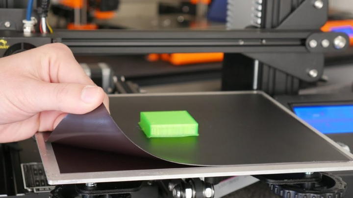 An image showing how flexible beds peel off of the bed.