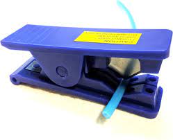 A basic PTFE tube cutter.